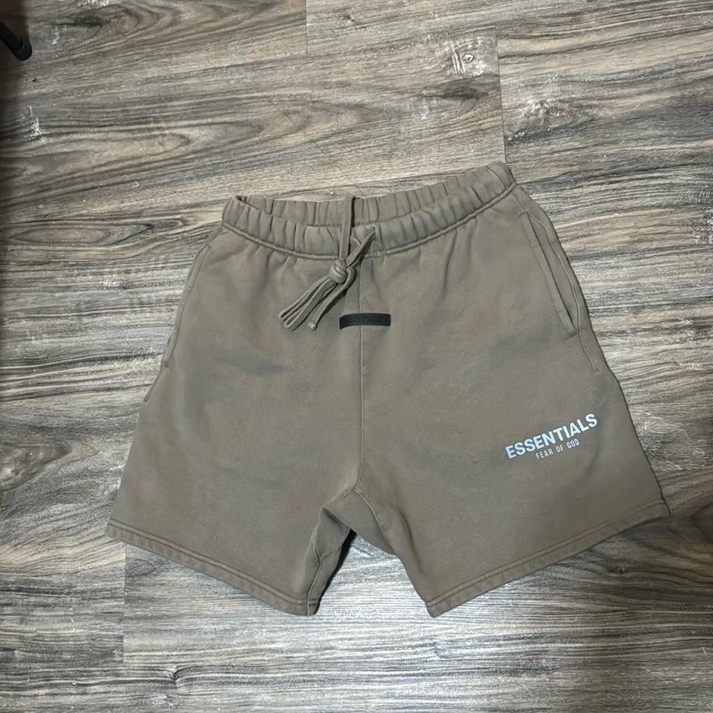 Fear of God Essentials Brown Drawstring Men’s Shorts